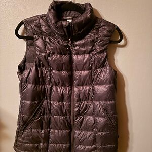REI Women's Dark Gray Puffer Vest